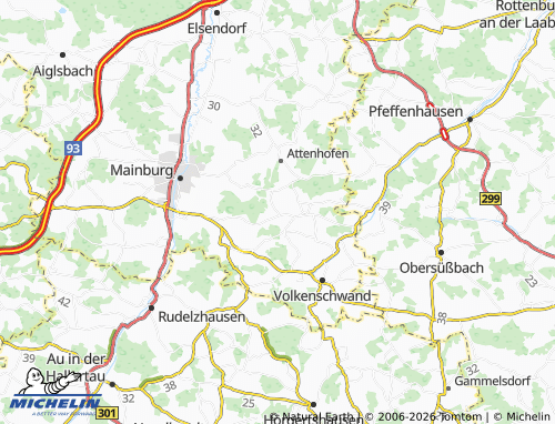 MICHELIN Thalham map - ViaMichelin