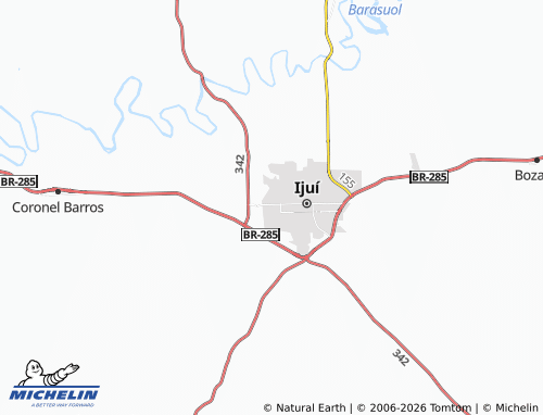 Mapa MICHELIN Pindorama - ViaMichelin