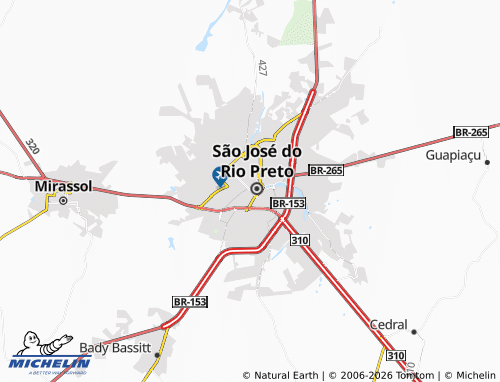 Mapa MICHELIN Centro - ViaMichelin