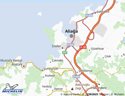 MICHELIN Siteler map - ViaMichelin