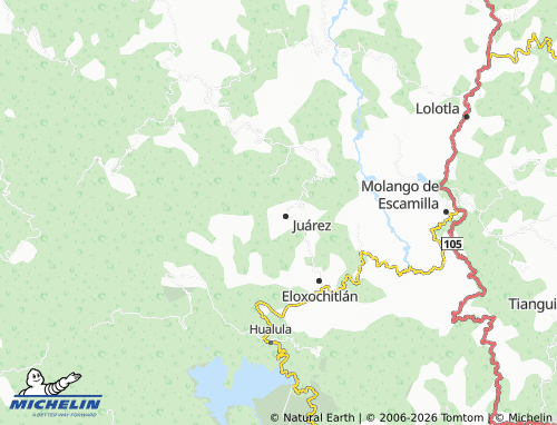 MICHELIN La Fuente map - ViaMichelin
