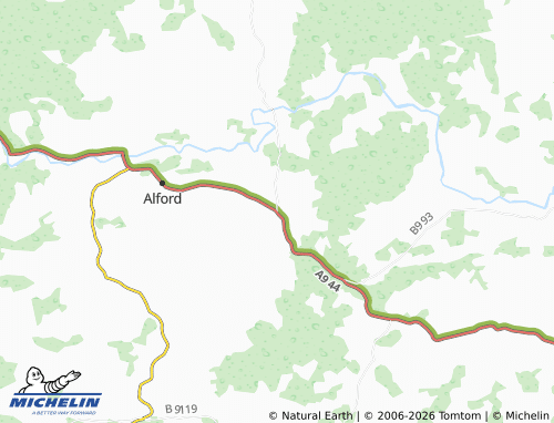 Carte MICHELIN Whitehouse - ViaMichelin