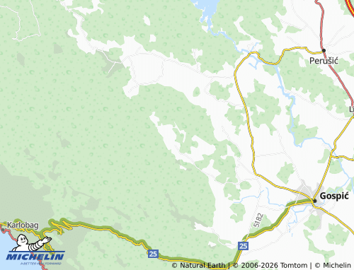Mapa MICHELIN Bužim-Šarići - ViaMichelin