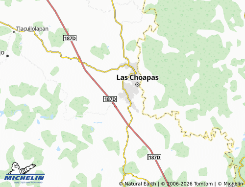 Mapa MICHELIN Solidaridad - ViaMichelin