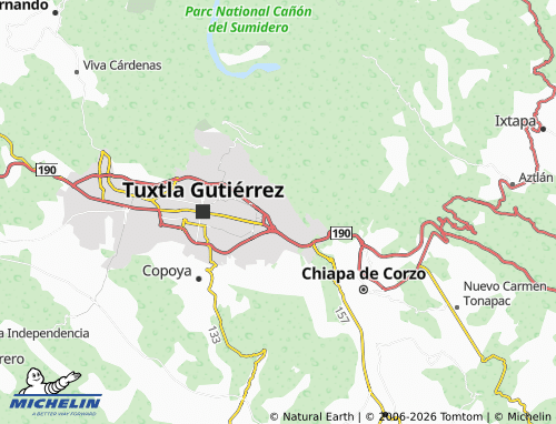 Mapa MICHELIN Posada - ViaMichelin