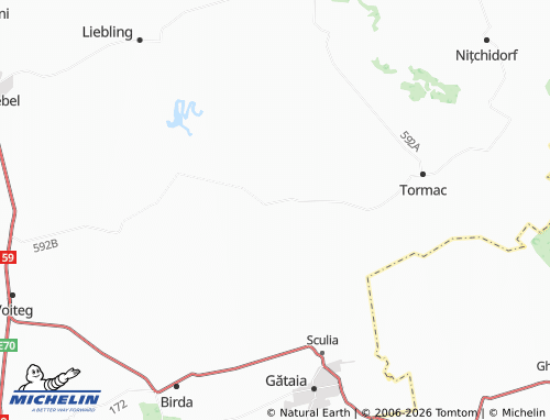 Mapa MICHELIN Șipet - ViaMichelin