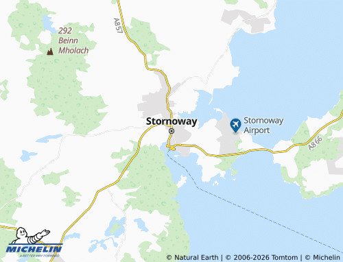 Mappa MICHELIN Stornoway - ViaMichelin