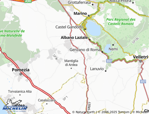 Carte MICHELIN Pantanelle - ViaMichelin