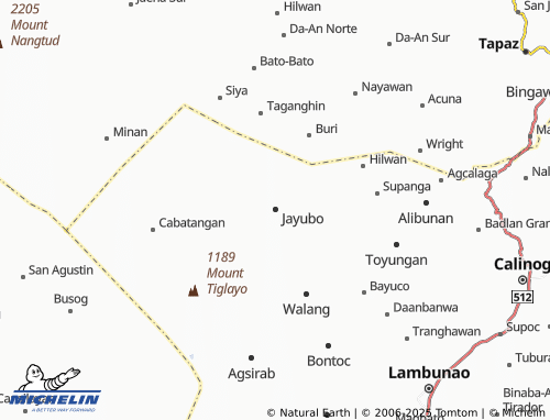 MICHELIN Jayubo map - ViaMichelin