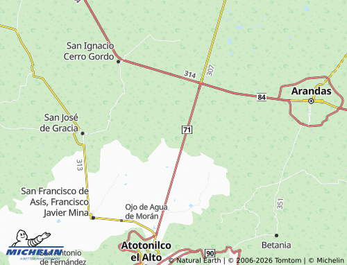 Mapa MICHELIN La Trinidad - ViaMichelin