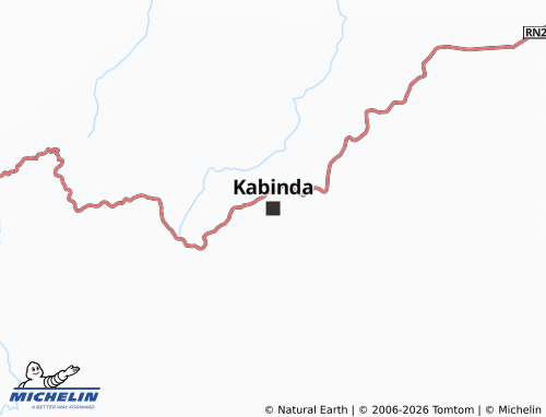 MICHELIN-Landkarte Kabinda - ViaMichelin