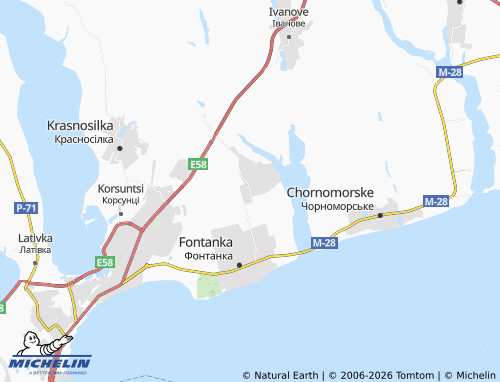 Mapa MICHELIN Oleksandrivka - ViaMichelin