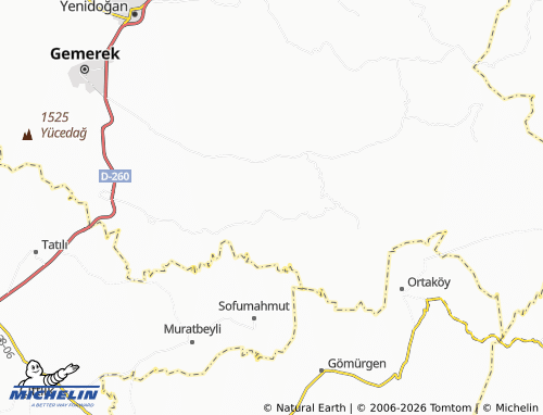 MICHELIN Kocaoğlu map - ViaMichelin