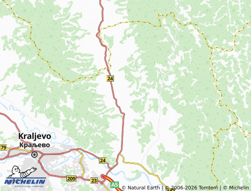 Carte MICHELIN Milakovac - ViaMichelin