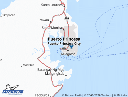 Mappa MICHELIN Puerto Princesa City - ViaMichelin