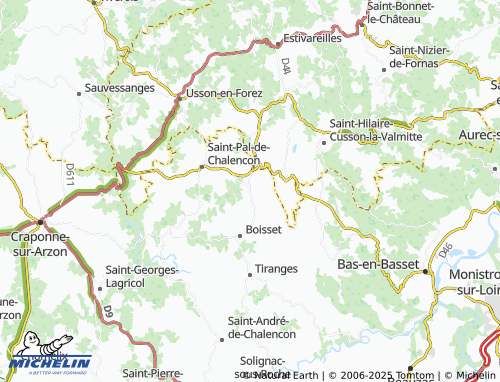 MICHELIN Le Villard map - ViaMichelin