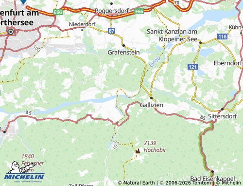 MICHELIN Linsendor map - ViaMichelin
