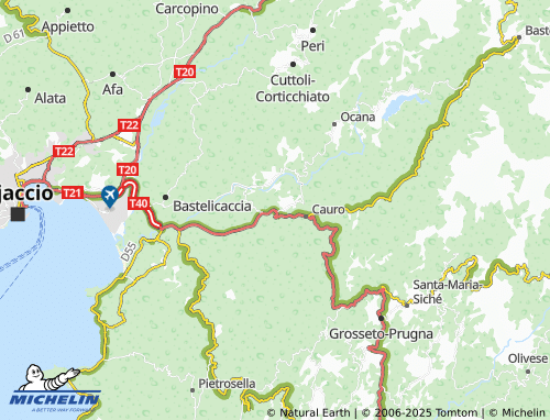 MICHELIN-Landkarte Barracone - ViaMichelin