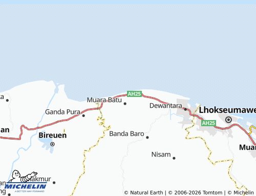 MICHELIN Cot Trueng map - ViaMichelin