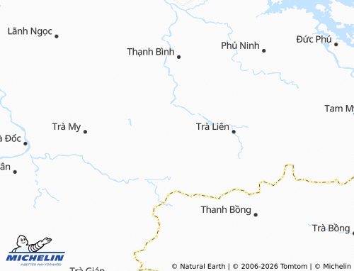 Mapa MICHELIN Trà Nú - ViaMichelin