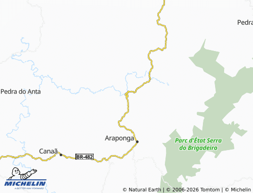 Mapa MICHELIN Estevão de Araújo - ViaMichelin
