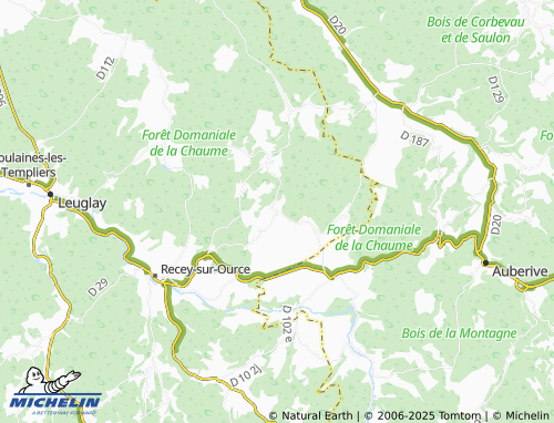 MICHELIN Buxerolles map - ViaMichelin