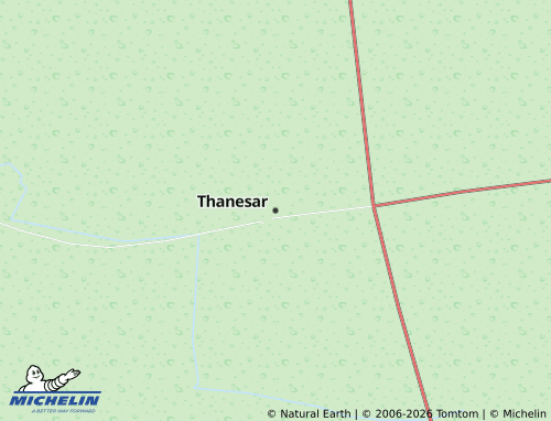 Carte MICHELIN Thanesar - ViaMichelin