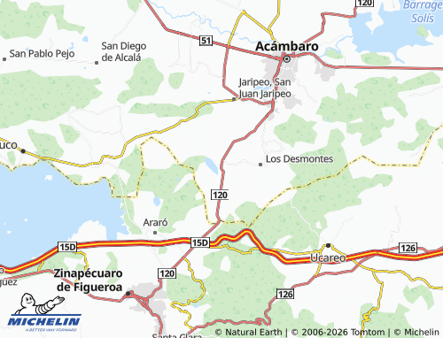 Mappa MICHELIN Santa Clara - ViaMichelin