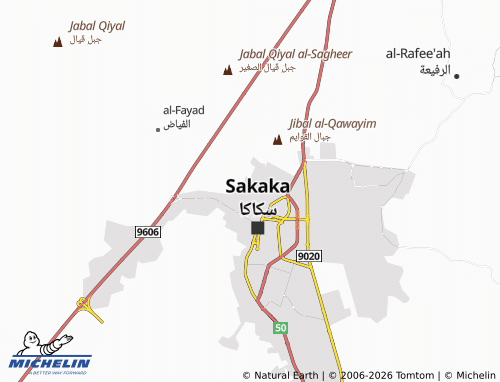 MICHELIN-Landkarte Al Zaafran - ViaMichelin