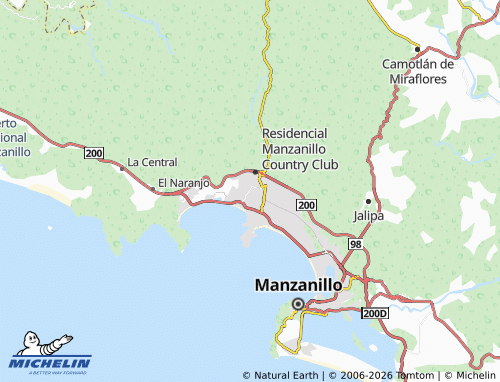 Mapa MICHELIN Real La Rivera - ViaMichelin