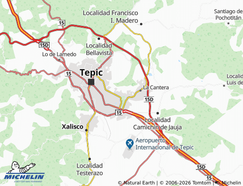 Kaart MICHELIN Cipriano Aguilar - ViaMichelin