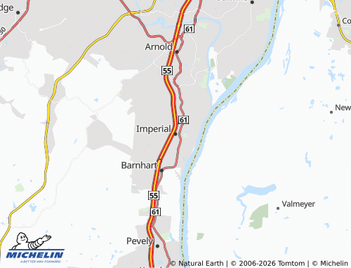 Mapa MICHELIN Imperial - ViaMichelin