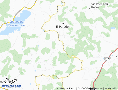 MICHELIN El Tepozán map - ViaMichelin