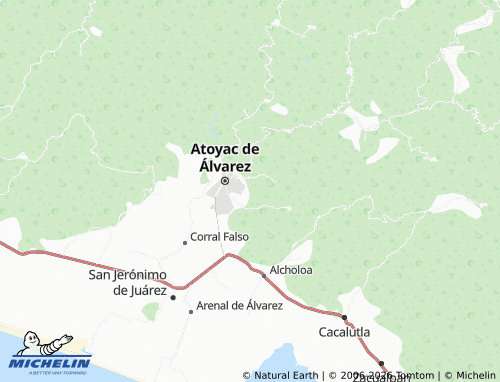 Mapa MICHELIN Mártires - ViaMichelin