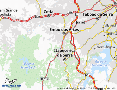 Mapa MICHELIN Maria Imaculada - ViaMichelin