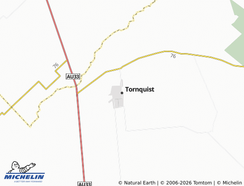 MICHELIN Tornquist map - ViaMichelin
