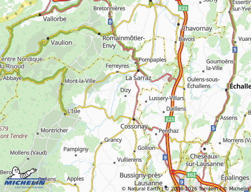 Mapa MICHELIN Dizy - ViaMichelin