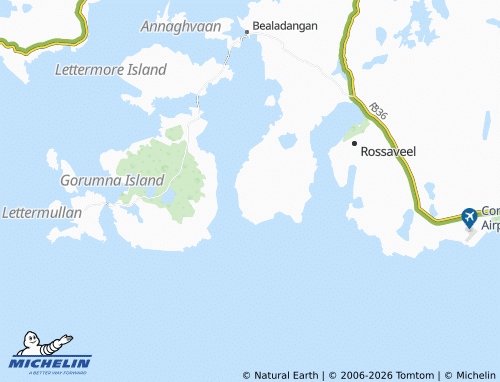 Mapa MICHELIN An Bóthar Buí - ViaMichelin