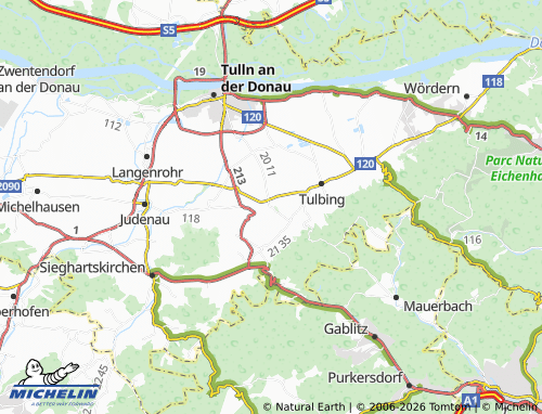 Mapa MICHELIN Chorherrn - ViaMichelin
