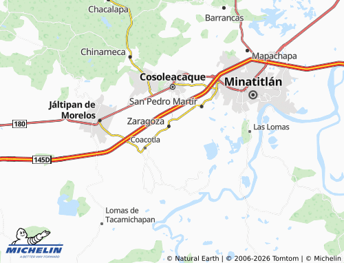 Mappa MICHELIN Madero - ViaMichelin