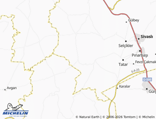 Mappa MICHELIN Budaklar - ViaMichelin