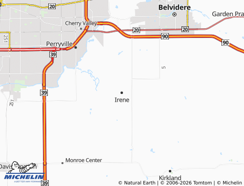 Mapa MICHELIN Irene - ViaMichelin