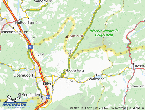 MICHELIN Aschach map - ViaMichelin