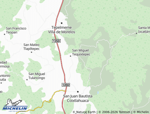 Mapa MICHELIN San José - ViaMichelin