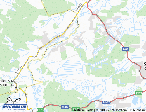 Mappa MICHELIN Vysove - ViaMichelin