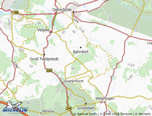 MICHELIN Blanken map - ViaMichelin