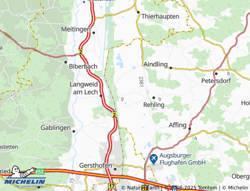Carte MICHELIN Sankt Stephan - ViaMichelin