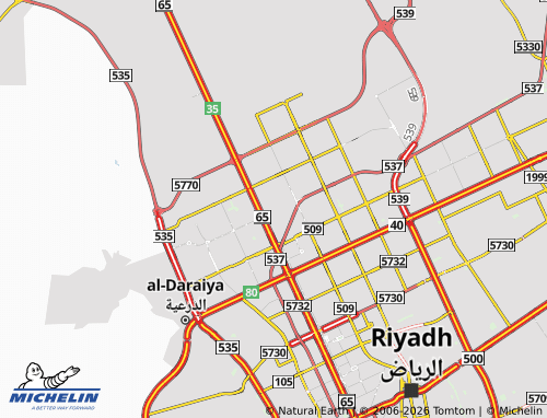 Carte MICHELIN al-Sahafah - ViaMichelin
