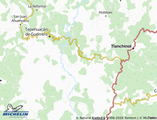 Mapa MICHELIN Acayuca - ViaMichelin