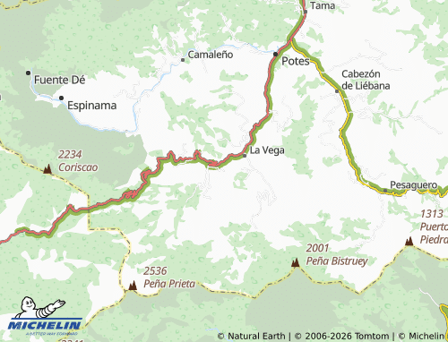 Mappa MICHELIN Pollayo - ViaMichelin